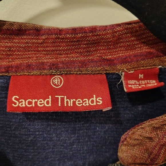 Sacred Thread Patchwork Buttonup - Picture 4 of 4